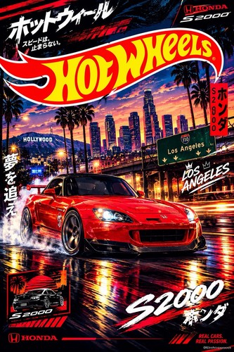 Hot wheels red honda s2000 - wheels,